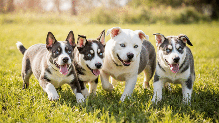 husky mixed with pitbull puppies